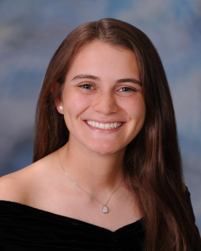 Huntington High School senior Katharine Kitzen
