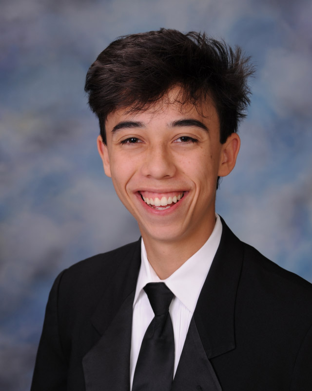 Huntington High School senior Tim Low.