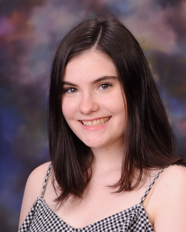 Sophomore Hannah Avidor led Huntington's USA Biology Olympiad team.