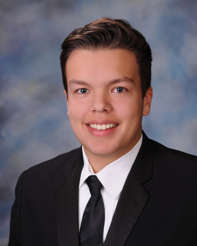 Huntington High School senior Will Hebert.