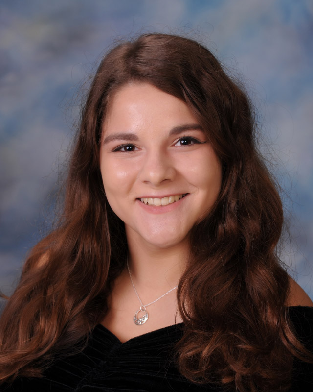 Huntington High School senior Sarah Glascock.