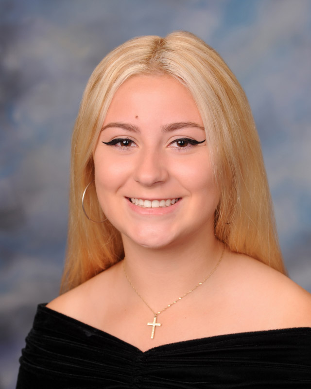 Huntington High School senior Lindsay McKenna (2)