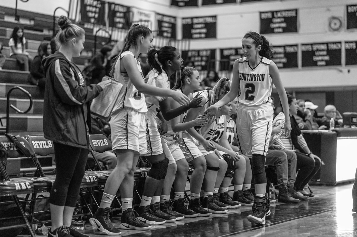 Alexandra Heuwetter is a two-time All-County basketball player. (Darin Reed photo.).