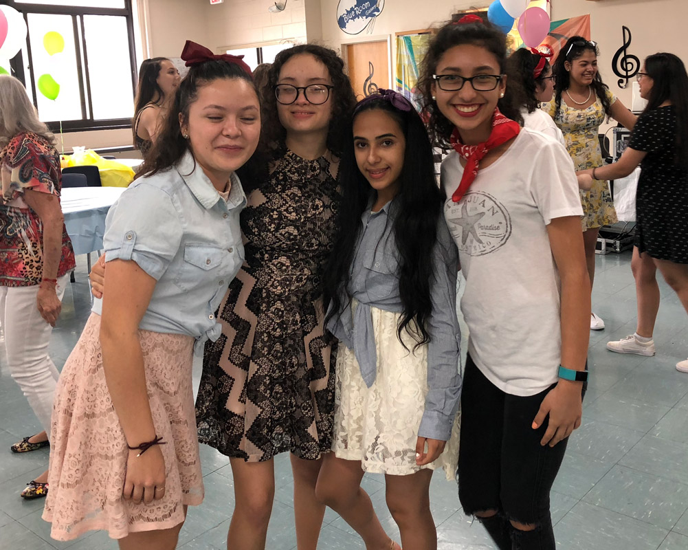Grandfriends club members had a blast at the senior, senior prom..