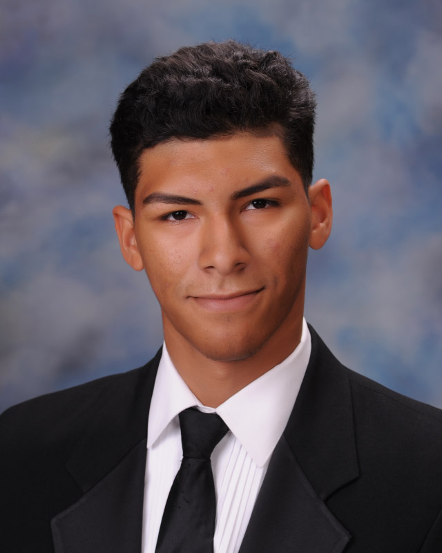Huntington High School senior Elvis Torres.