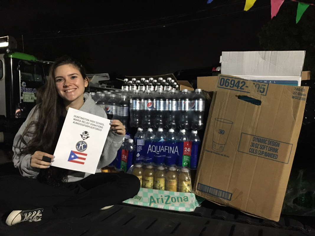 Key Club President Erica Vazquez has played a key role in many of the organization's initiatives.