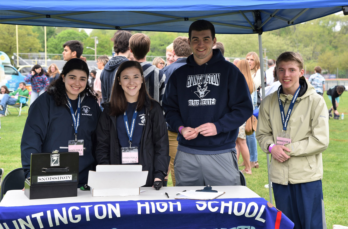 Huntington Habitat for Humanity members coordinated the music festival.