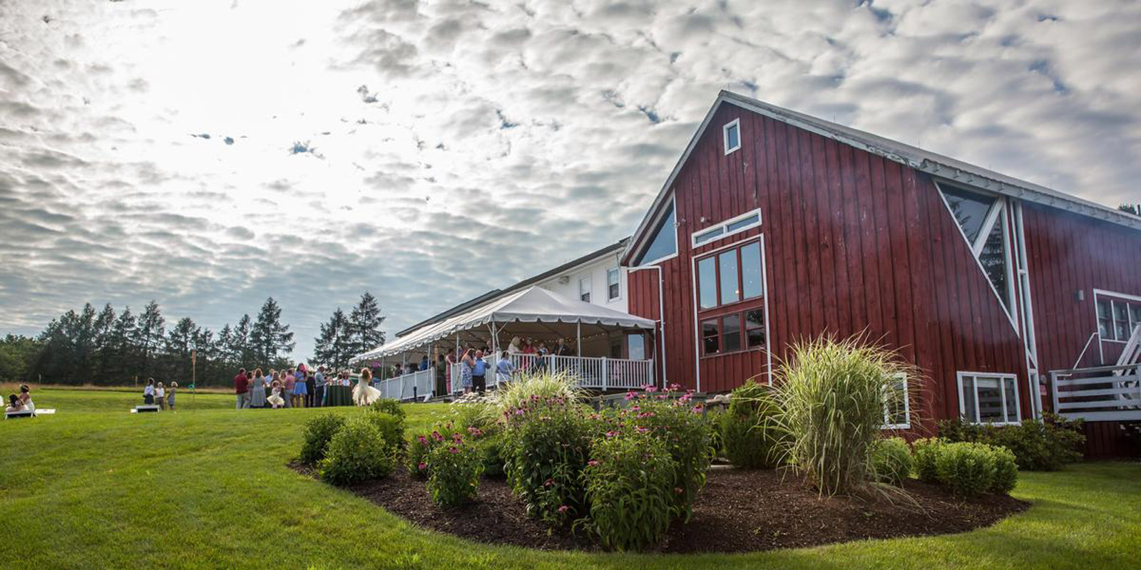 The famous Red Barn at Hampshire College.