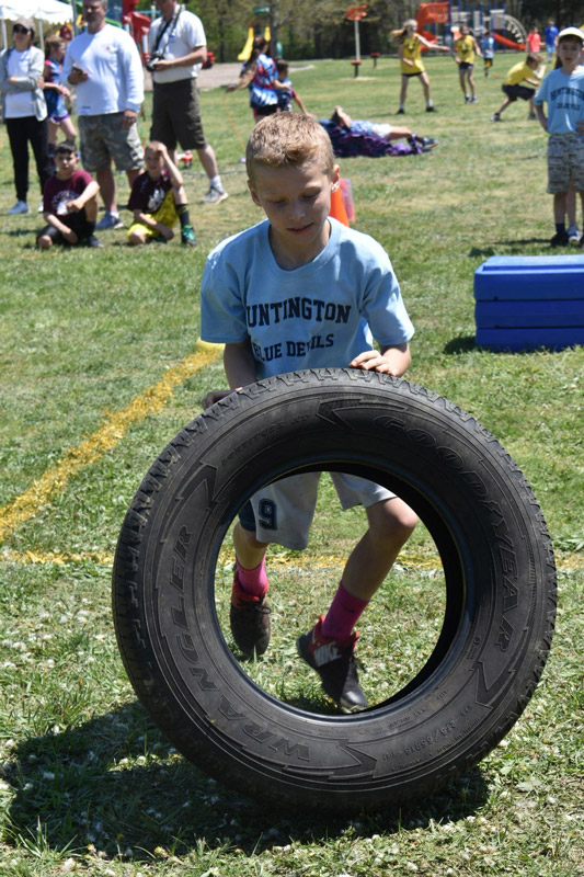 The competition pushed the Huntington students to their physical limits