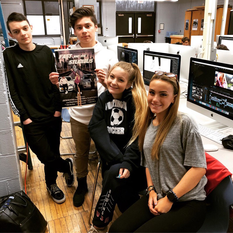 The Fast and the Studious film team.