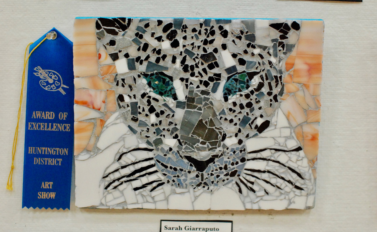 Student artwork was displayed at the annual HUFSD Art show on May 15-16.