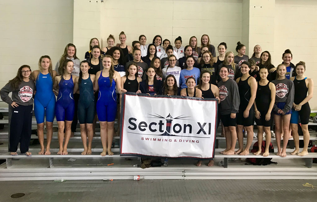 Huntington eighth grader Kathryn Montefusco is headed to the state championships with the Section XI team.