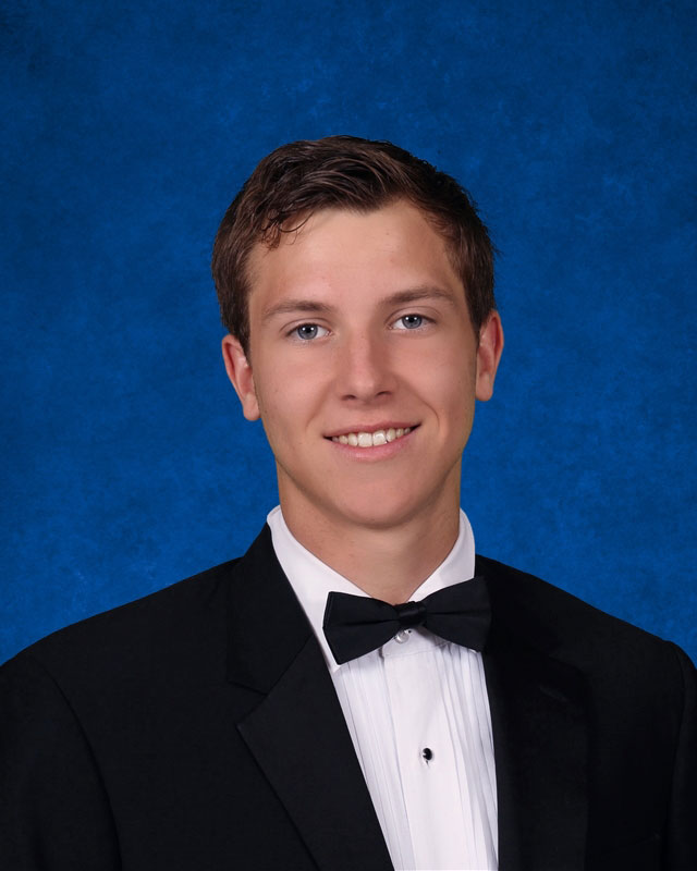 Huntington senior Justin Italiano.