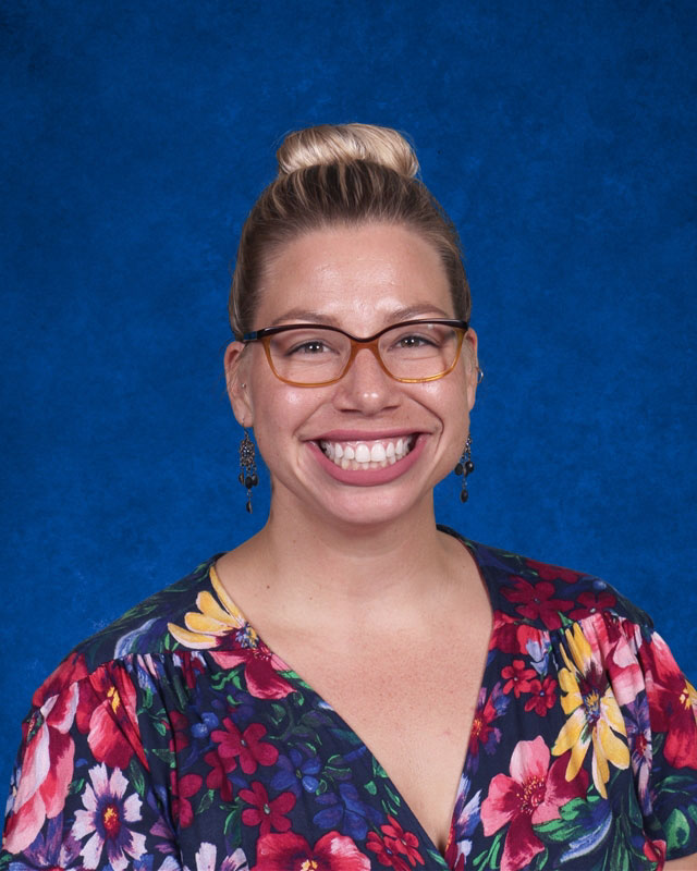 Huntington High School AP Seminar teacher Dianna Cazzalino.