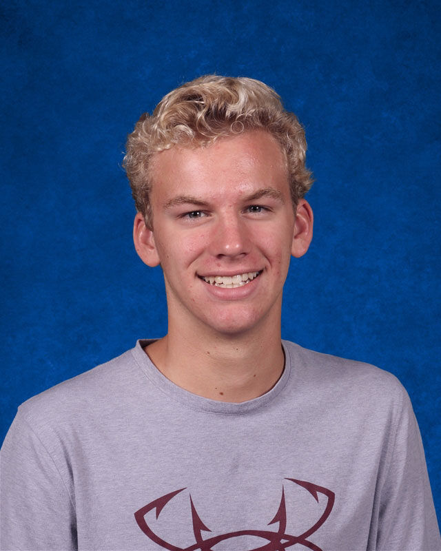All-League junior Chris Weber returns to the Huntington swimming team.