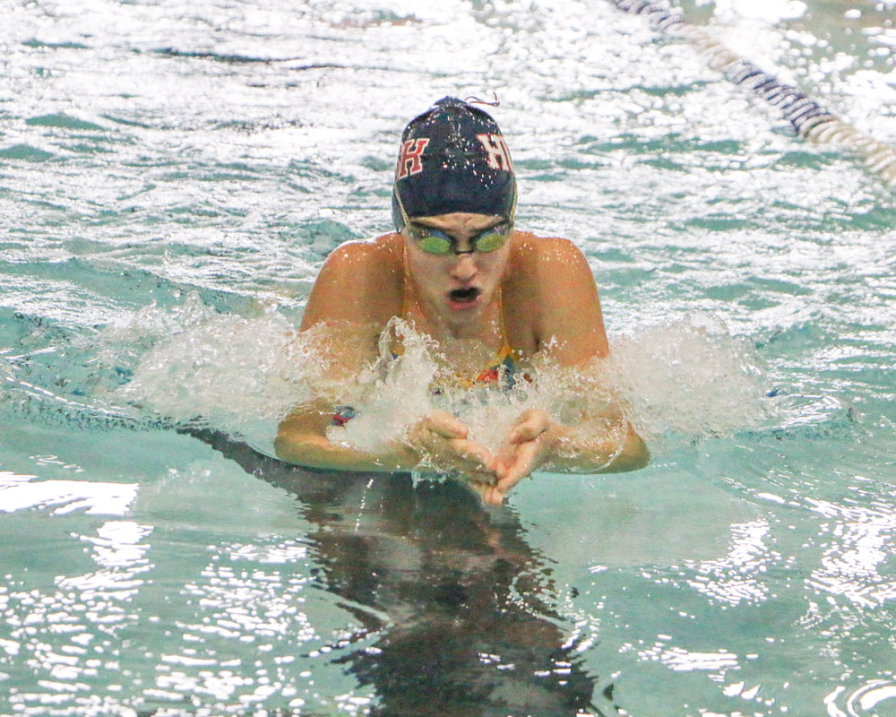 Huntington eighth grader Kathryn Montefusco is headed to the state championships.