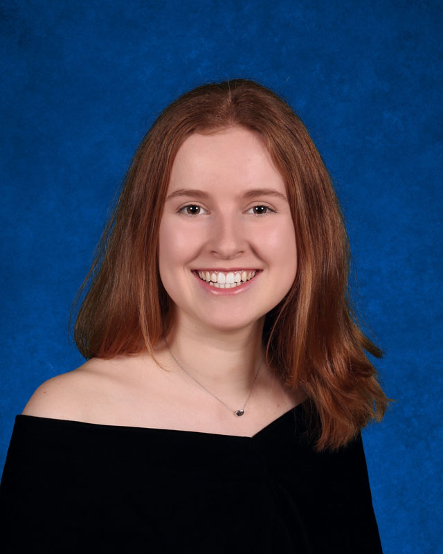 Huntington High School senior Sara Frawley.