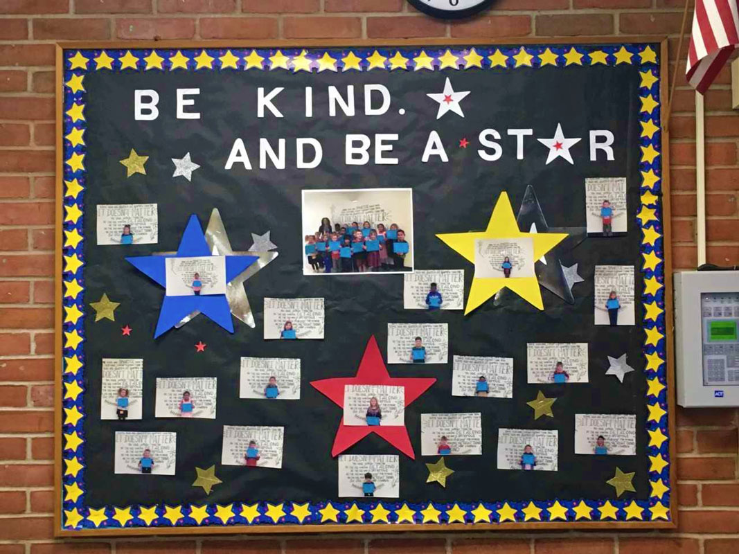 Flower Hill students strive to be shining stars as well as kind to others.