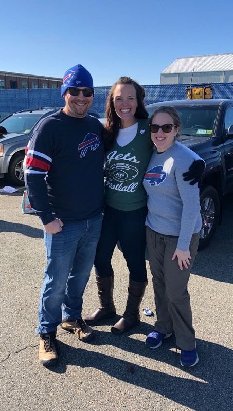 The Blue Devils had a great time at the New York Jets game last weekend.