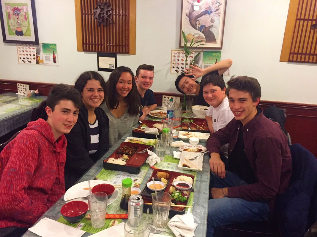 Huntington High School students visited the Museum of the City of New York in Manhattan.