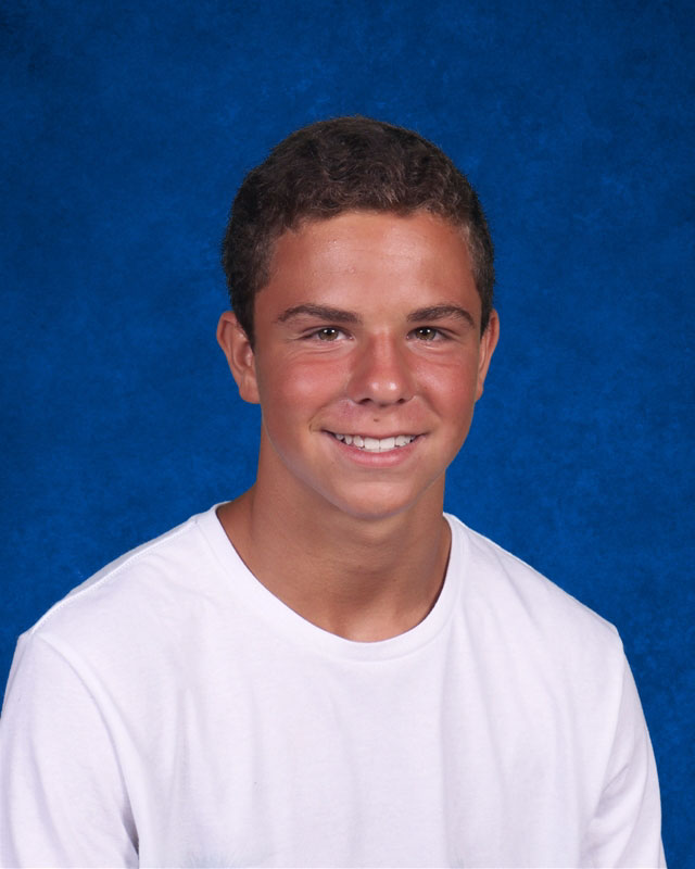 All-League sophomore Logan Deegan is back in the pool for the Huntington swimming team.