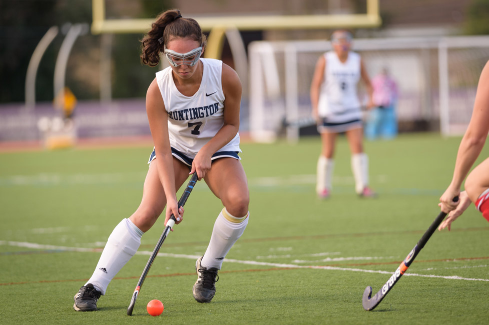 Anna Wickey is having a sensational season for Huntington. (Darin Reed photo