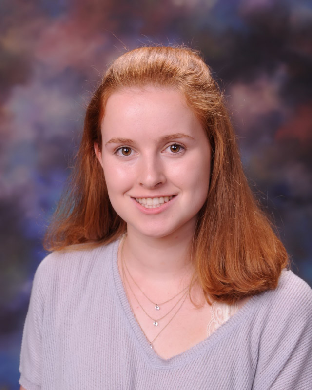 Huntington High School senior Sara Frawley.