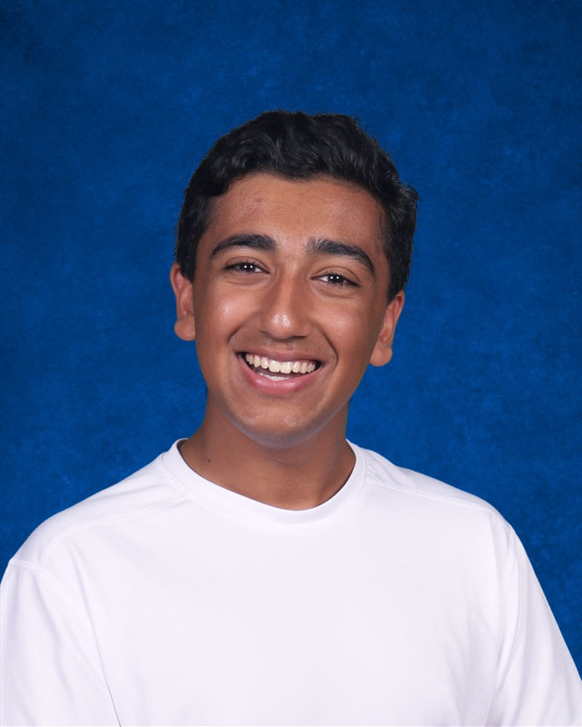 Huntington junior Zubair Ali.