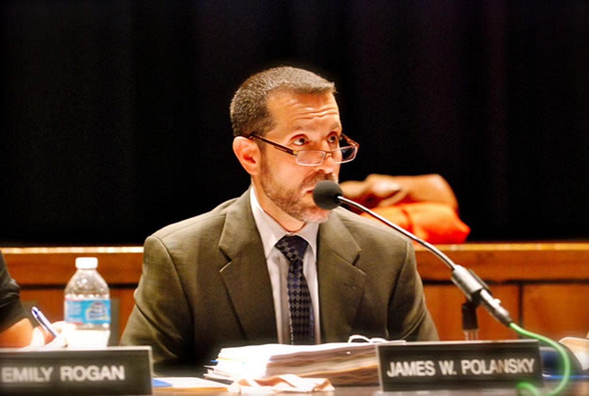 Huntington Superintendent James W. Polansky.