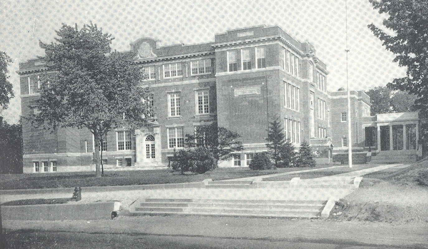 Huntington High School in 1936.