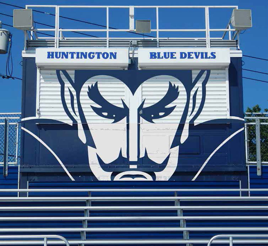 The 20 year old outdated press box atop Blue Devil Stadium is slated to be replaced.  