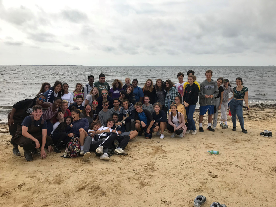 The Huntington AP Environmental Science classes loved getting out into the field last week 