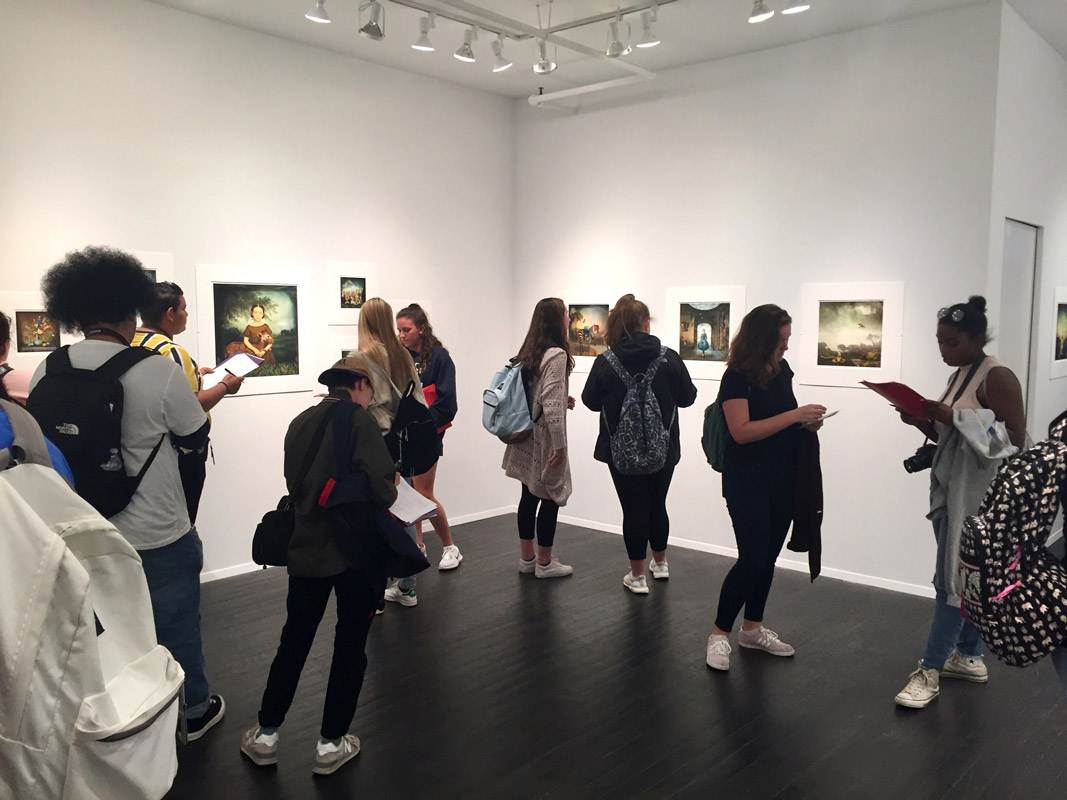 Huntington High School photography students took a field trip into Manhattan earlier this week