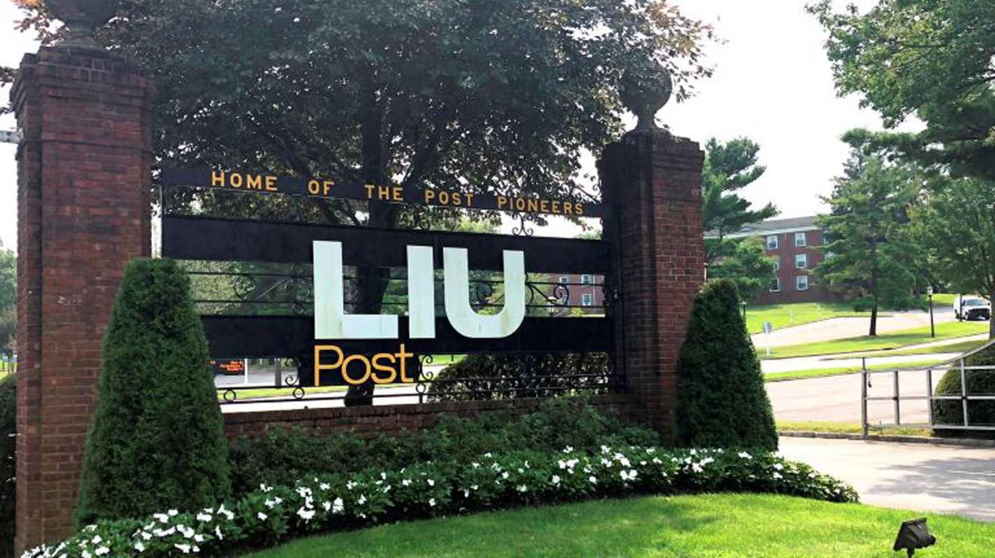 Huntington High School Virtual Enterprise business students competed at LIU Post.