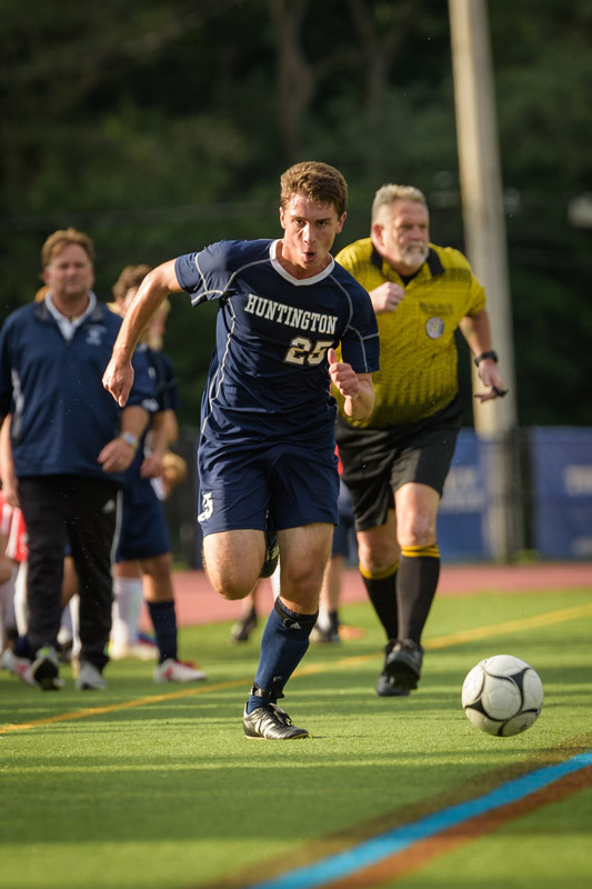 Owen Husselbeck display's his footwork skills. (Darin Reed photo.)