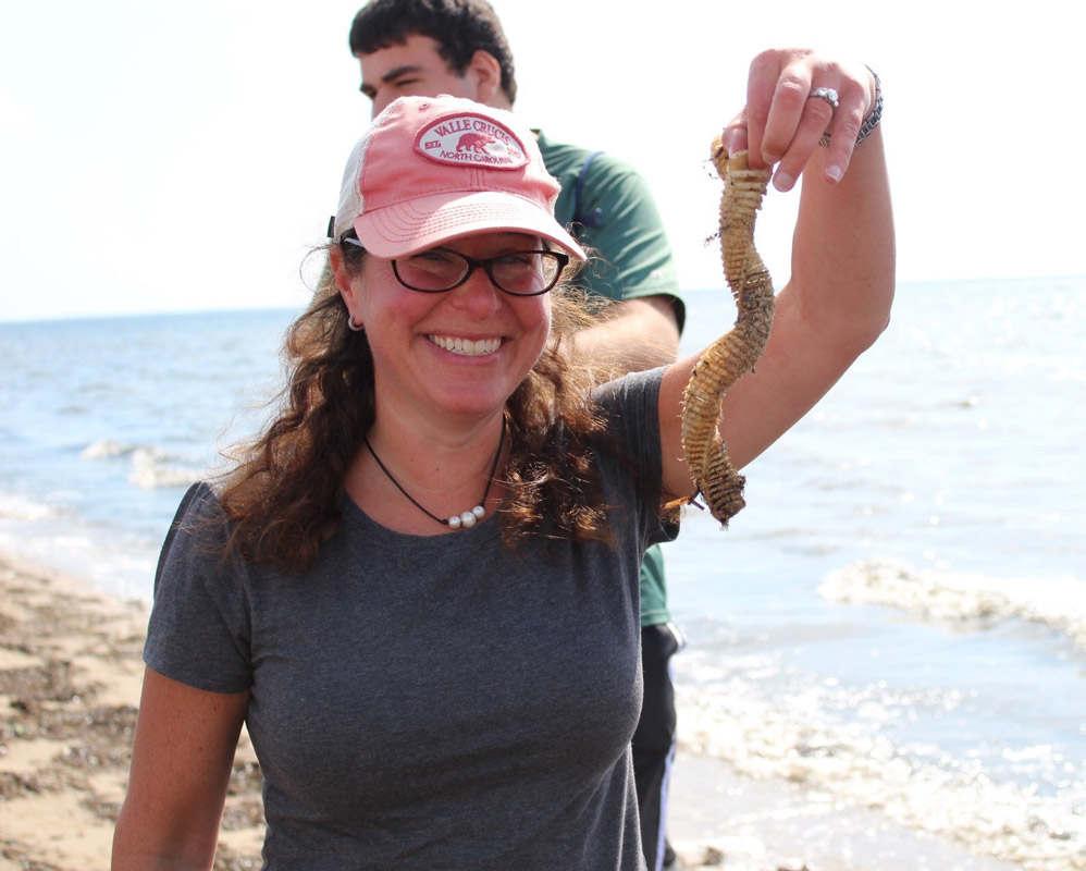 The Huntington teenagers found the Great South Bay teeming with marine life