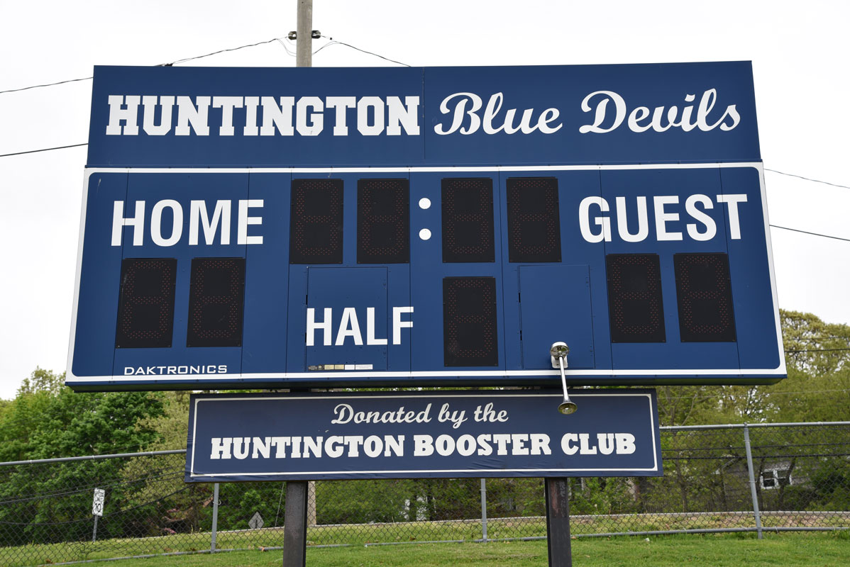 The Huntington Booster Club has donated hundreds of thousands of dollars in goods to the district. 