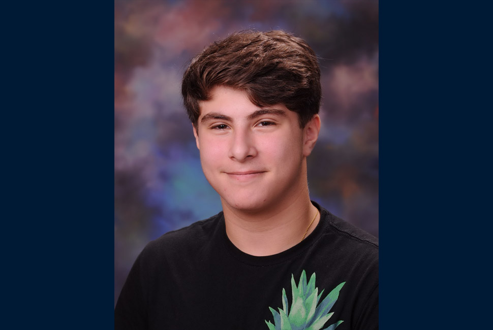 Huntington High School senior Sam Roberts.