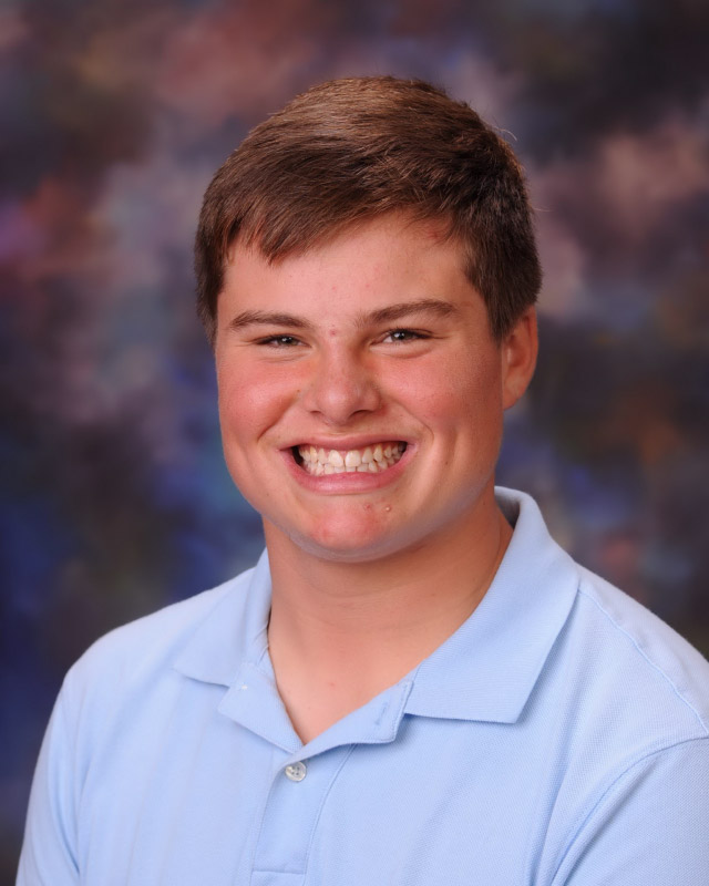 Huntington High School junior Chas Forte.