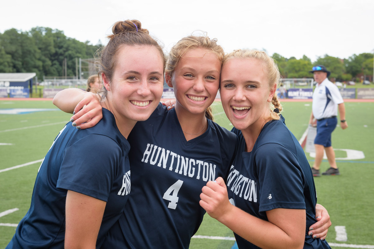 Paige Lennon, Katie Browne and Alex Gerbavsits are among the Blue Devils' best players. (Darin Reed photo.)