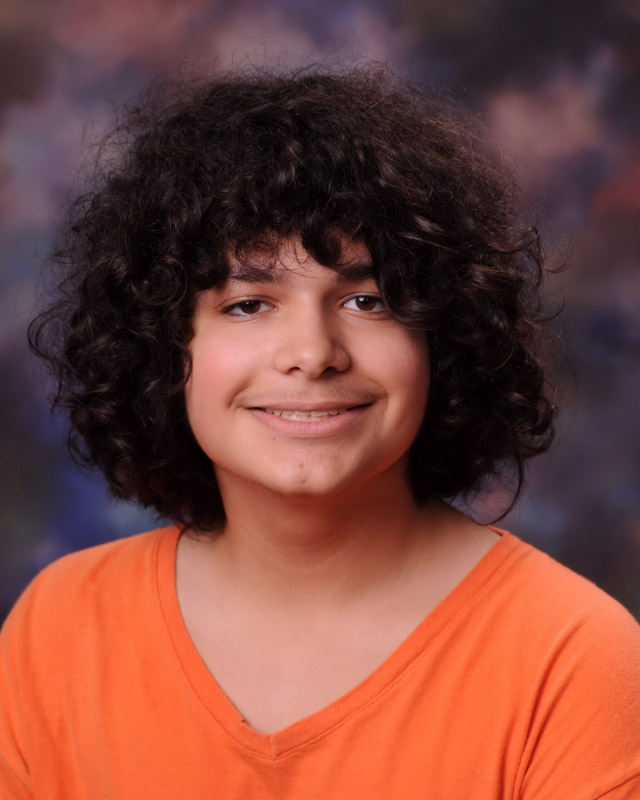 Huntington High School junior Kyle Perea.