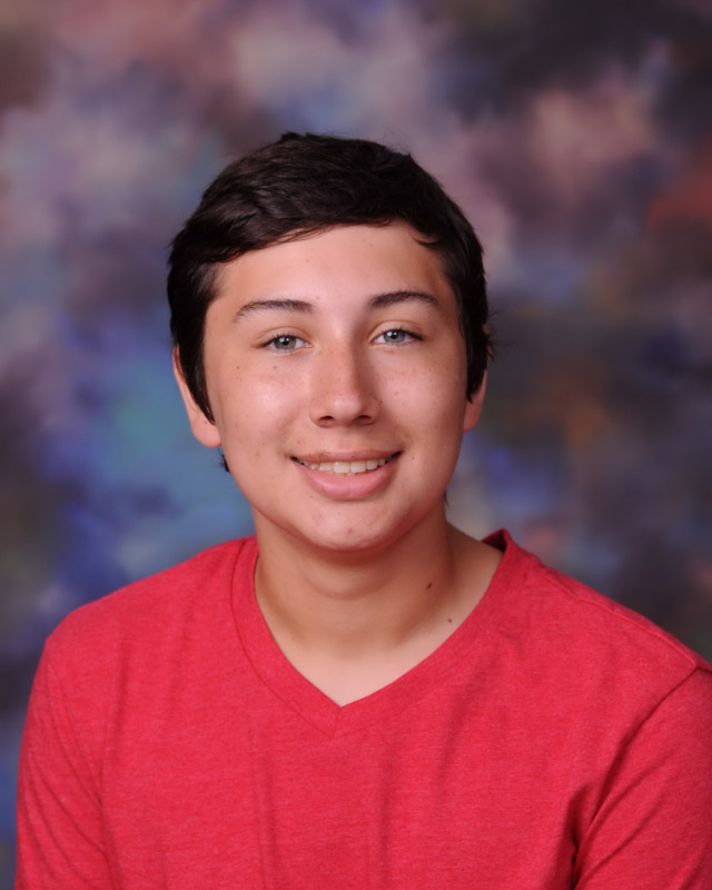 Huntington High School senior Christopher Engle.