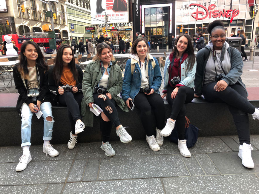 The young Huntington photographers produced some exceptional work during their trek into Manhattan.