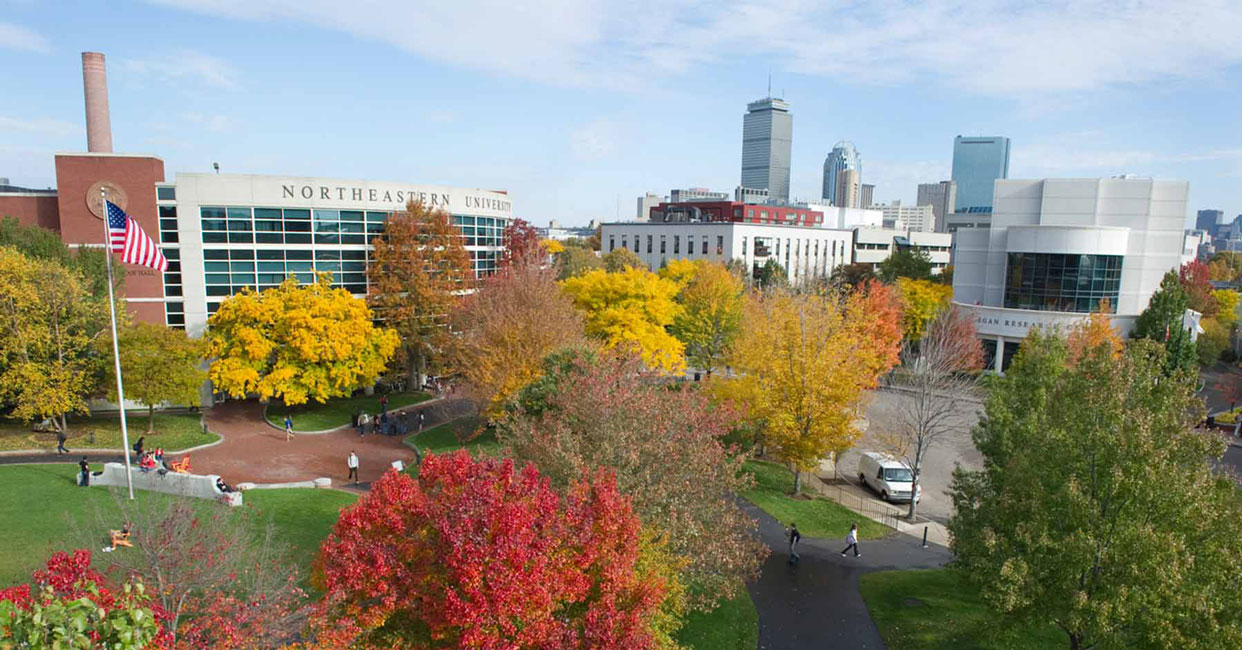 Northeastern University is located in Boston.