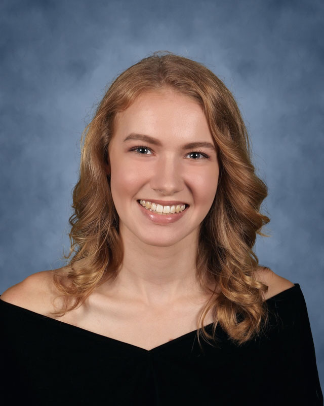 Huntington High School senior Hadley Clayton.