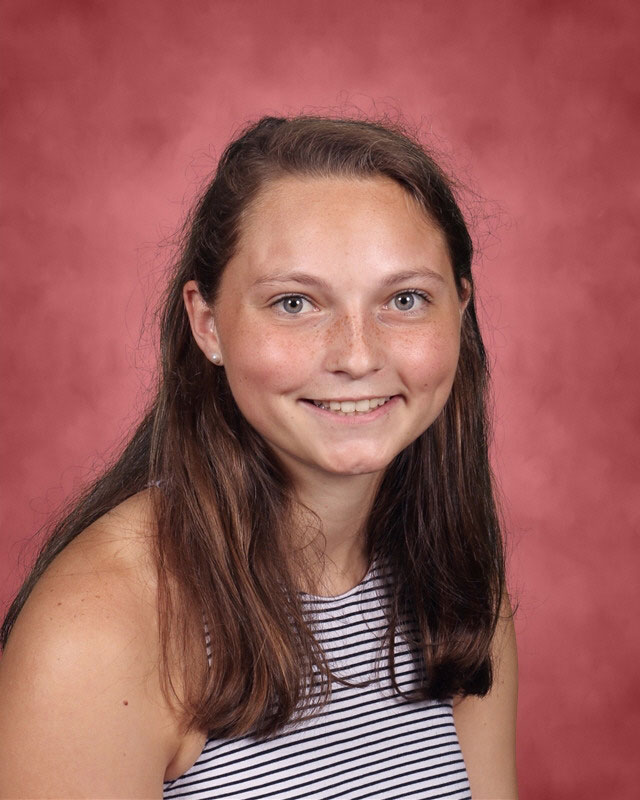 Huntington High School junior Caroline Hartough.