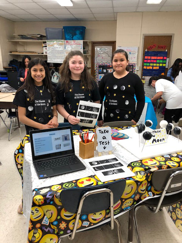 Woodhull School Science Expo top honorees among fourth, fifth and sixth graders.