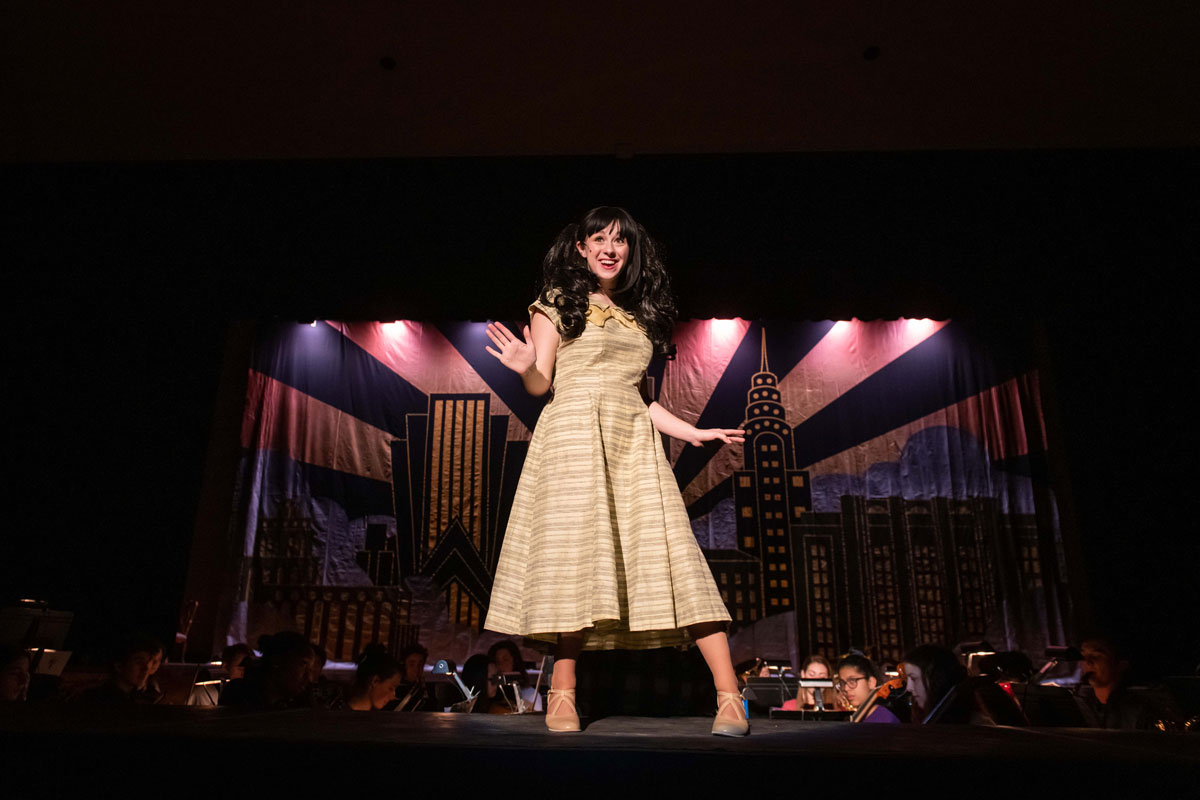 Abby Semelsberger played a very challenging part in flawless fashion. (Darin Reed photo (3)