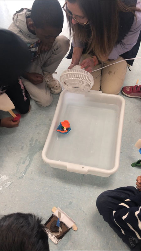 Washington School second graders have been enjoying science studies this year.