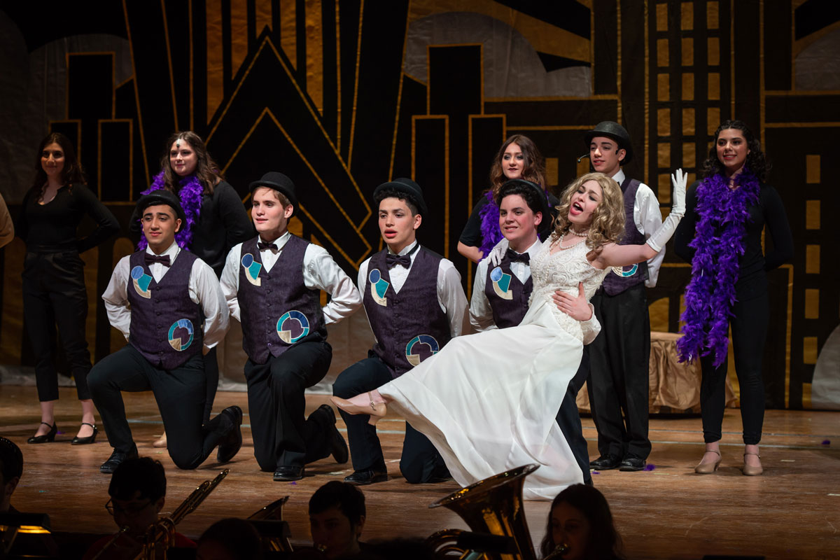 Chloe Wheeler (in white) was sensational in last weekend's musical. (Darin Reed photo (3)